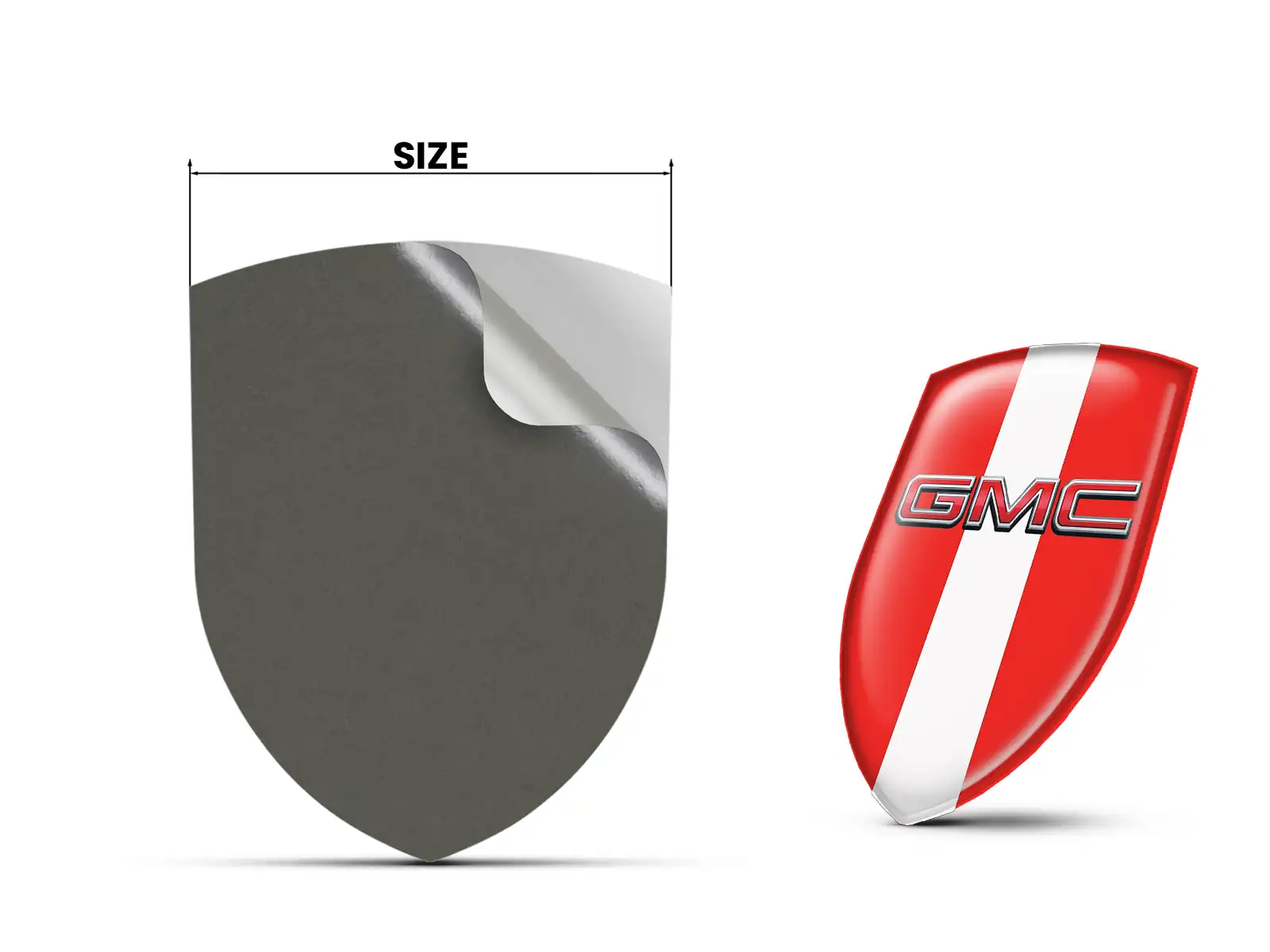 GMC Windschutzbanner Hochwertig Modern Anpassbar